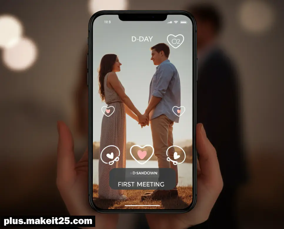 커플 날짜 계산기/개월수 계산/커플 디데이 계산기/기념일 계산기