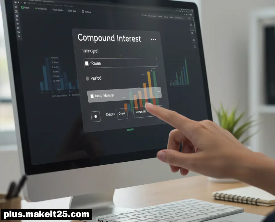 복리 계산기: 일/월복리 간편 계산기와 복리이자 계산기