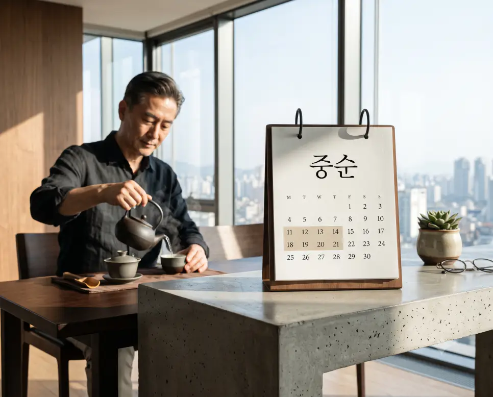 중순 뜻, 하순 뜻, 24절기 뜻: 한 달의 기간 기준과 전통 계절 역법 완벽 정리