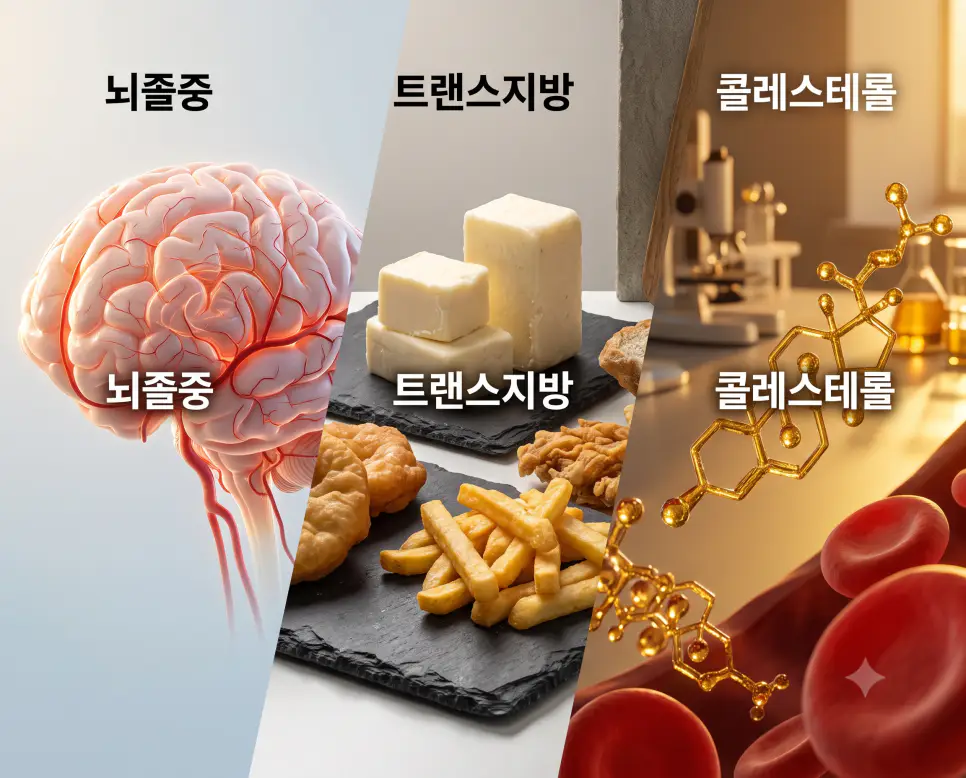 세포막을 구성하는 지질 생화학 구조를 나타내기 위해, 오후 햇살이 비치는 연구실 티크나무 책상 표면에 "콜레스테롤" 한글이 새겨진 모습과 황금빛 지질 분자 입체 모형을 담은 다큐멘터리 스타일의 극실사 이미지