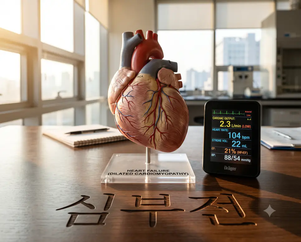 심부전 뜻, 신부전 뜻, 통풍 뜻: 심장 펌프 기능 저하, 콩팥 노폐물 정체, 요산염 관절 염증 완벽 정리
