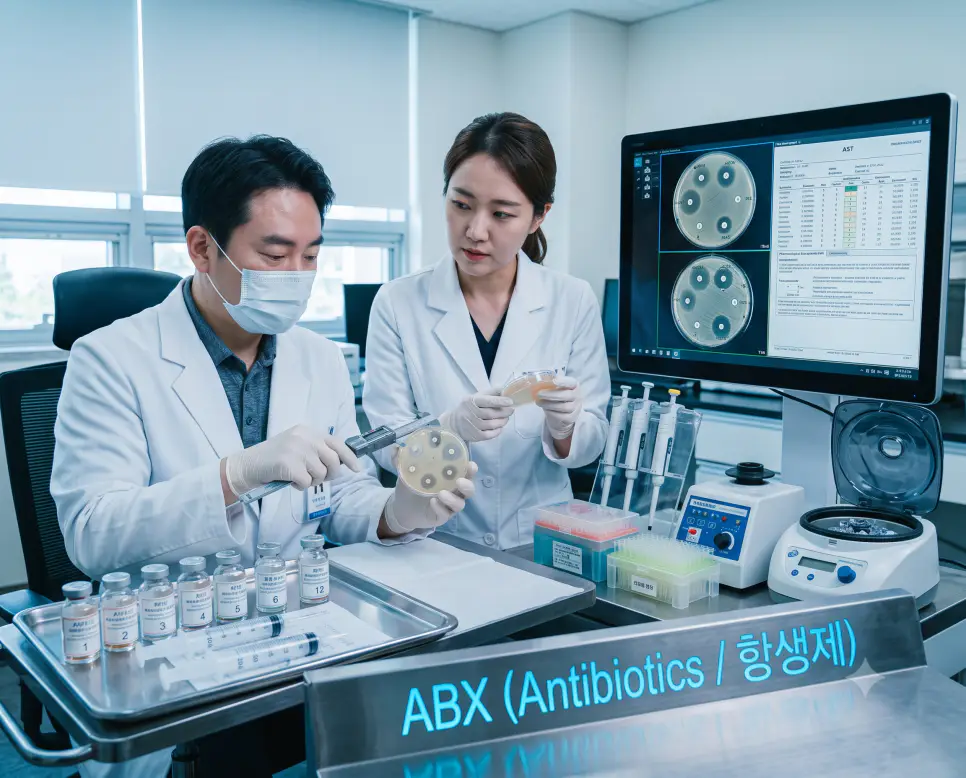 의학용어 ABX, AC, AC & CL